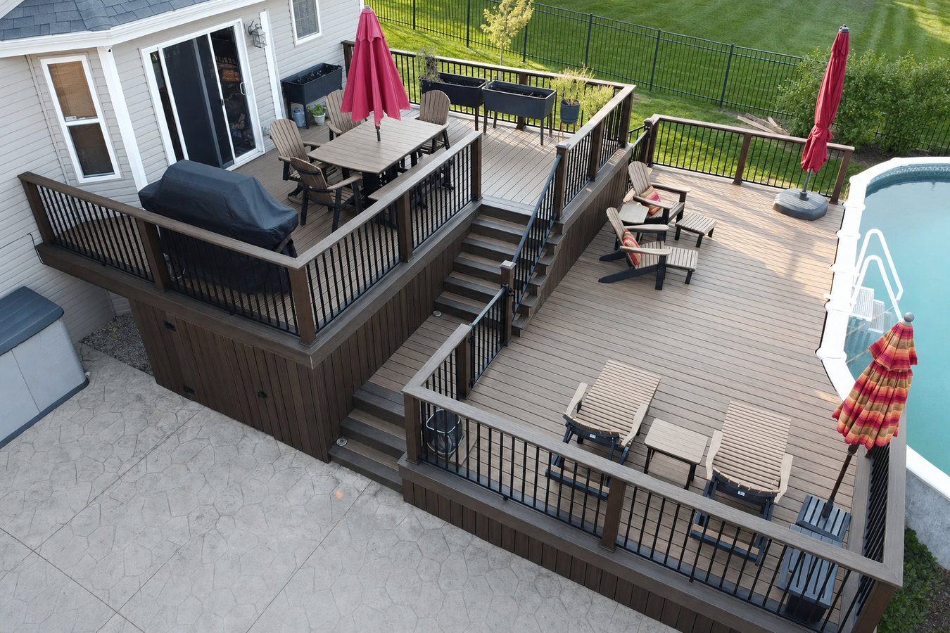 Multi-level decks